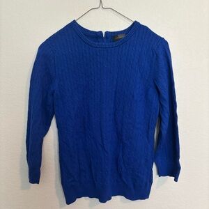 The Limited Blue Crew Neck Sweater